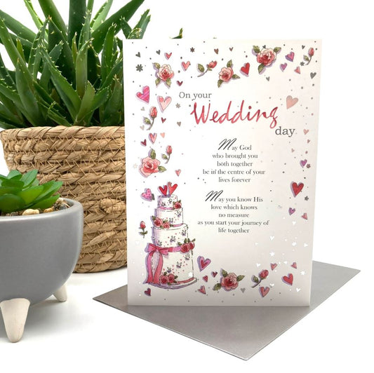 Wedding Cake Card - Re-vived