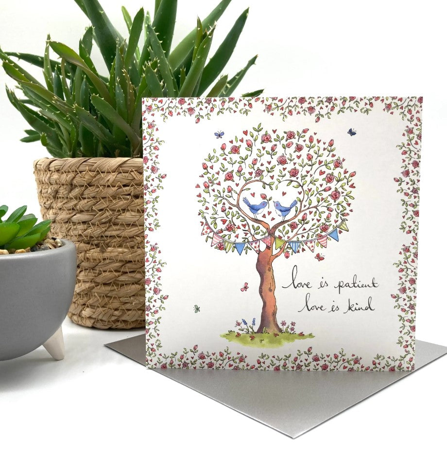 Rose Tree Card - Re-vived