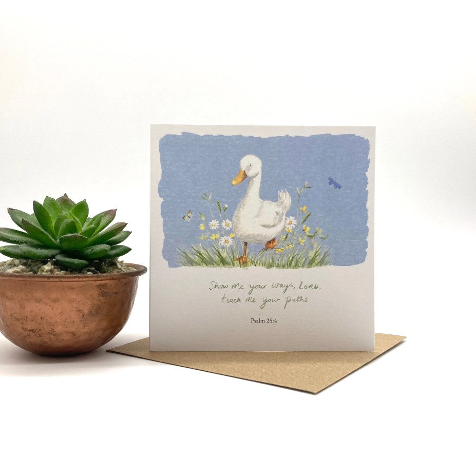 Duck Notecard - Re-vived