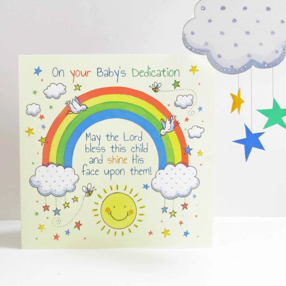 Rainbow Dedication Card - Re-vived
