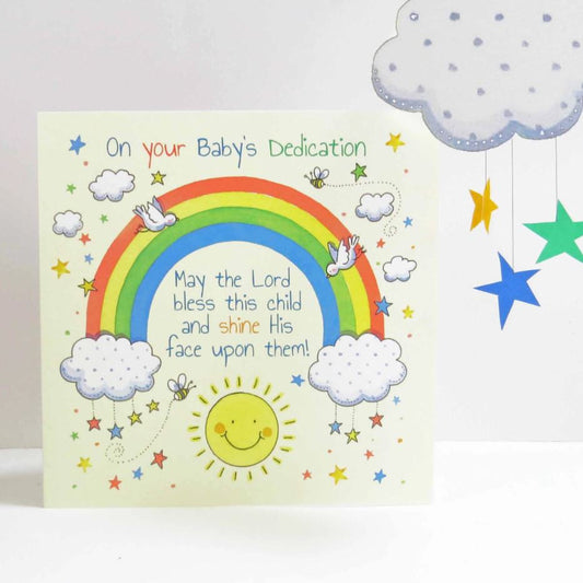 Rainbow Dedication Card - Re-vived