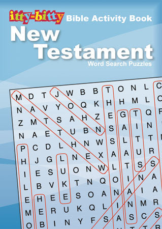 Itty Bitty: New Testament Word Search Puzzles - Re-vived