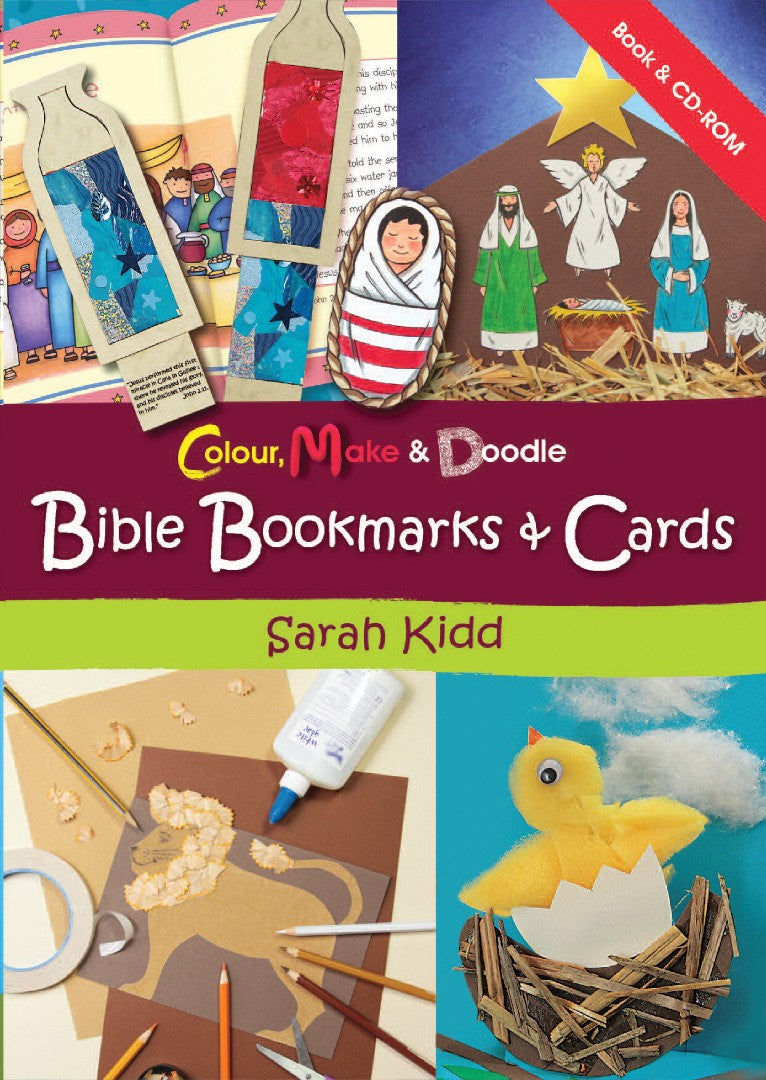 Colour, Make & Doodle Bible Bookmarks and Cards - Re-vived