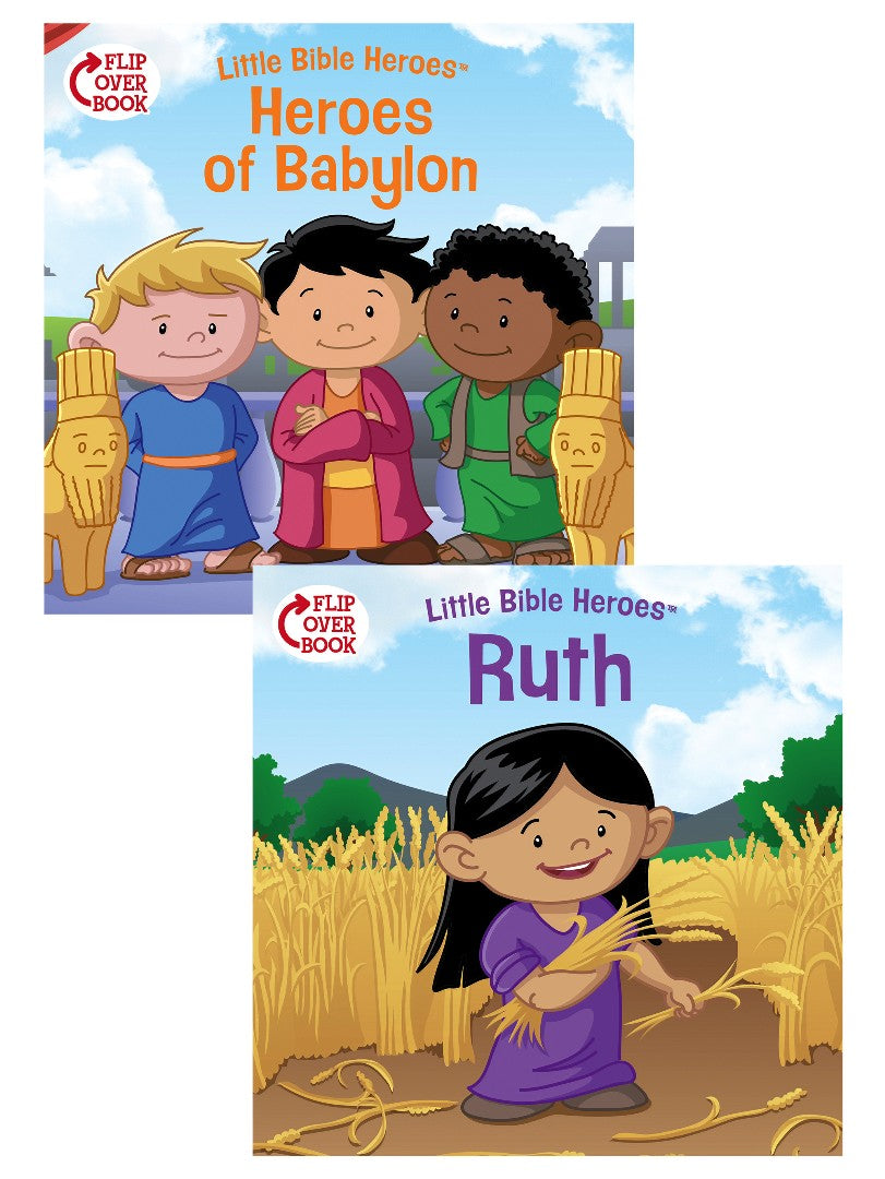 Heroes Of Babylon/Ruth Flip-Over Book - Re-vived