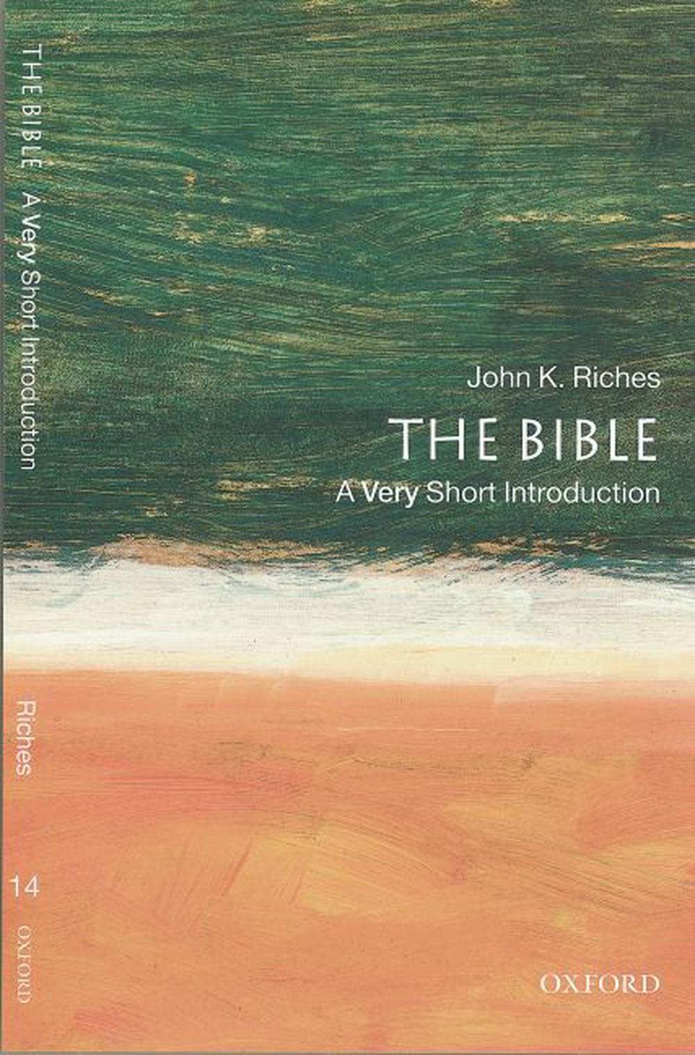Bible, The: A Very Short Introduction - Re-vived