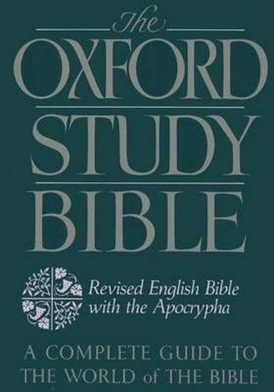 The Oxford Study Bible With Apocrypha - Re-vived