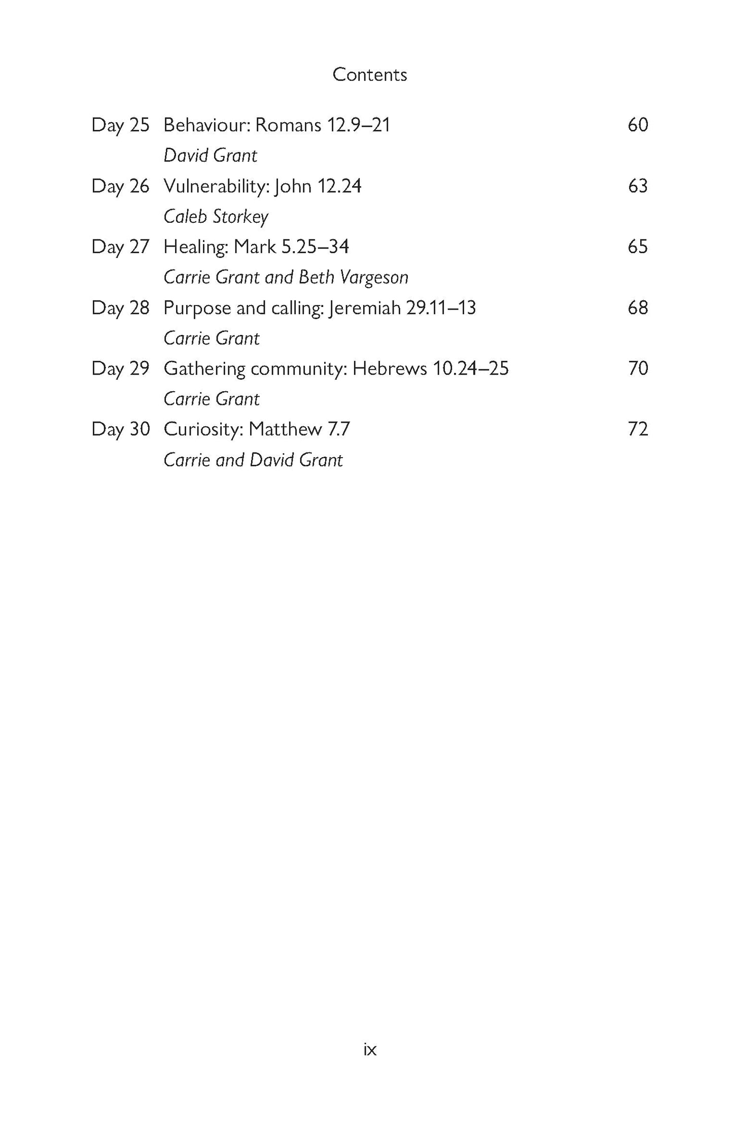 First 30 Days of Walking with Jesus - Re-vived
