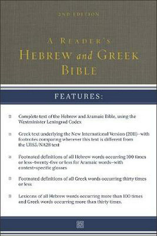 The Reader's Hebrew and Greek Bible - Re-vived