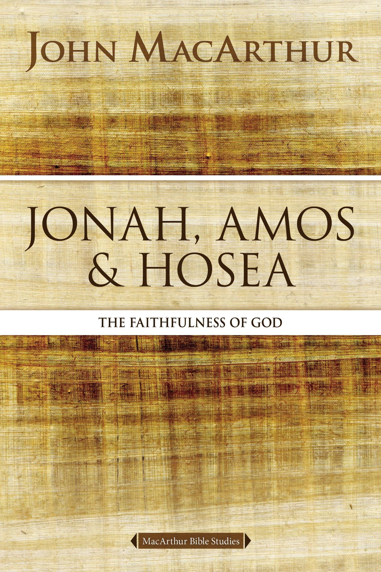 Jonah, Amos, and Hosea - Re-vived