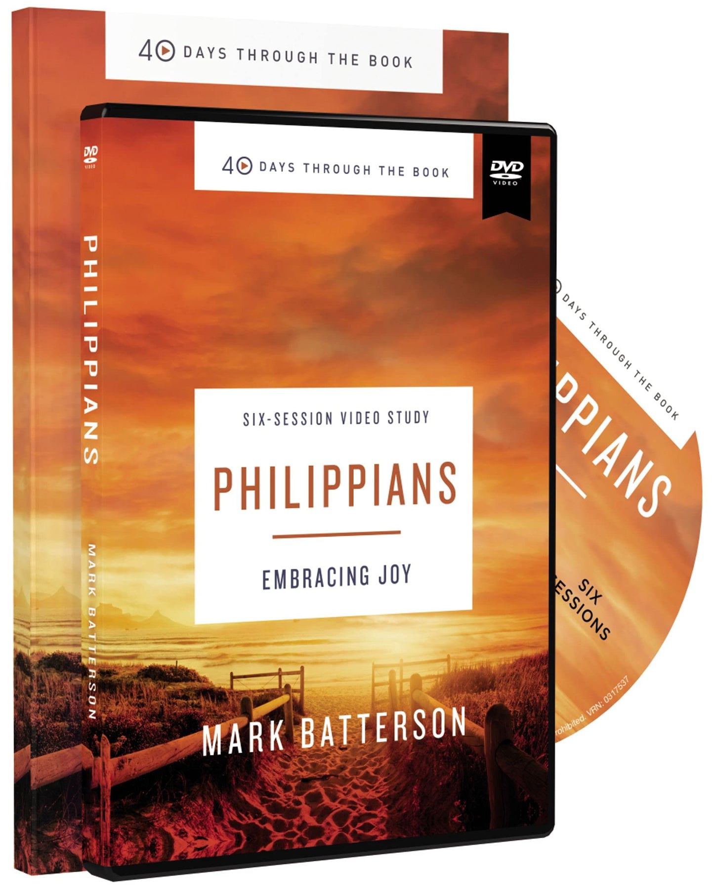 40 Days Through the Book - PHILIPPIANS Study Guide With DVD - Re-vived