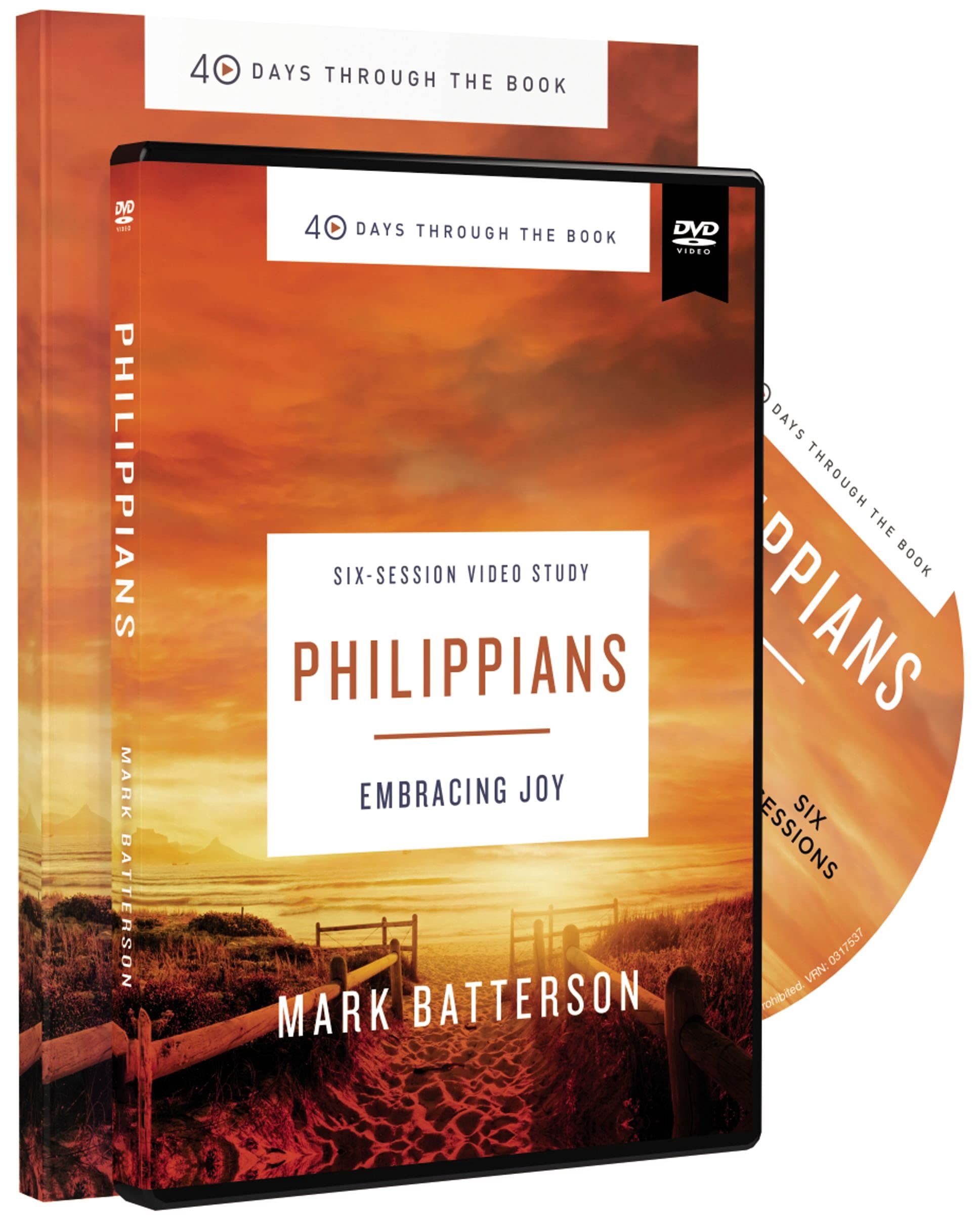 40 Days Through the Book - PHILIPPIANS Study Guide With DVD - Re-vived