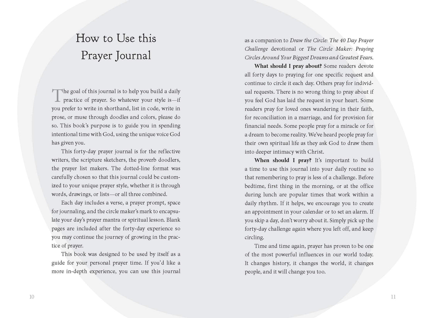 Draw The Circle Prayer Journal - Re-vived
