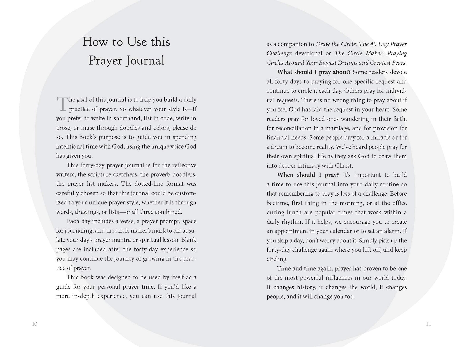 Draw The Circle Prayer Journal - Re-vived
