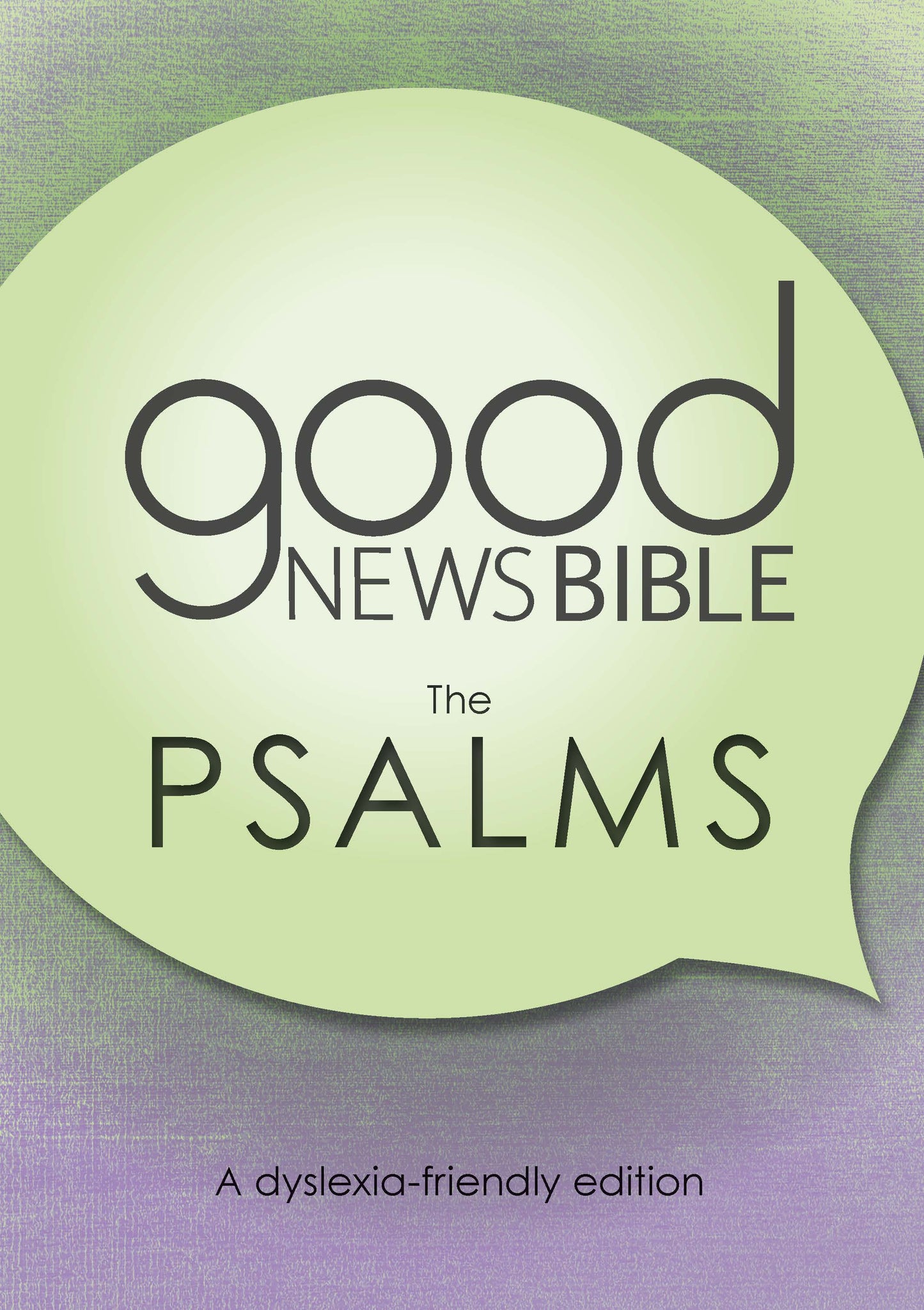 GNB Dyslexia-Friendly Psalms - Re-vived