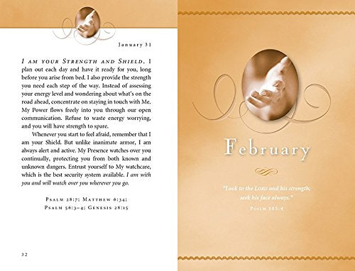 Jesus Calling - Deluxe Edition Brown Cover - Re-vived