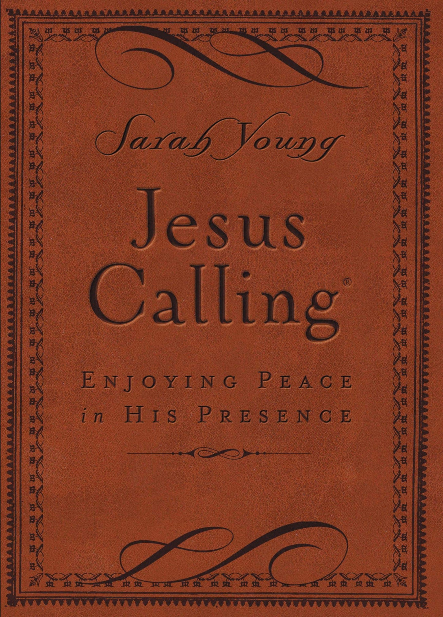 Jesus Calling - Deluxe Edition Brown Cover - Re-vived