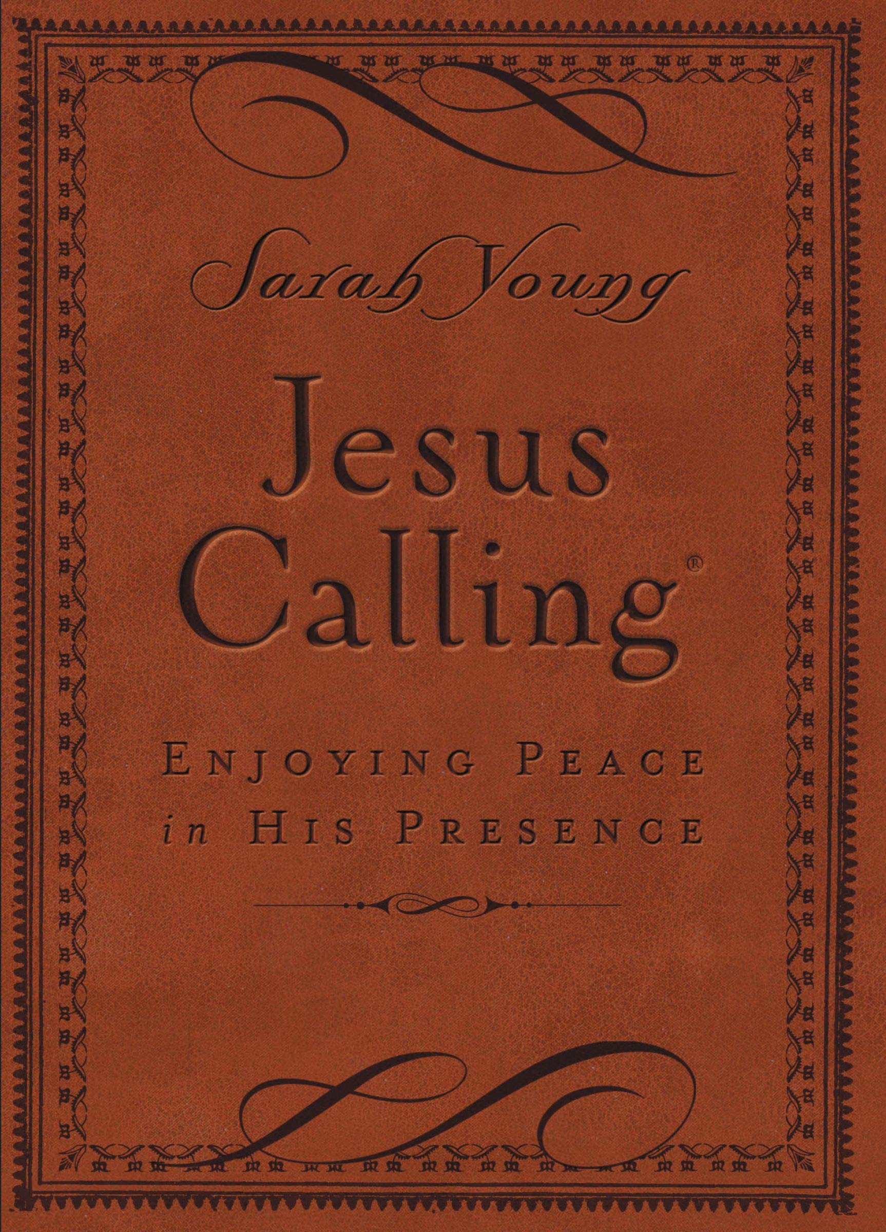 Jesus Calling - Deluxe Edition Brown Cover - Re-vived