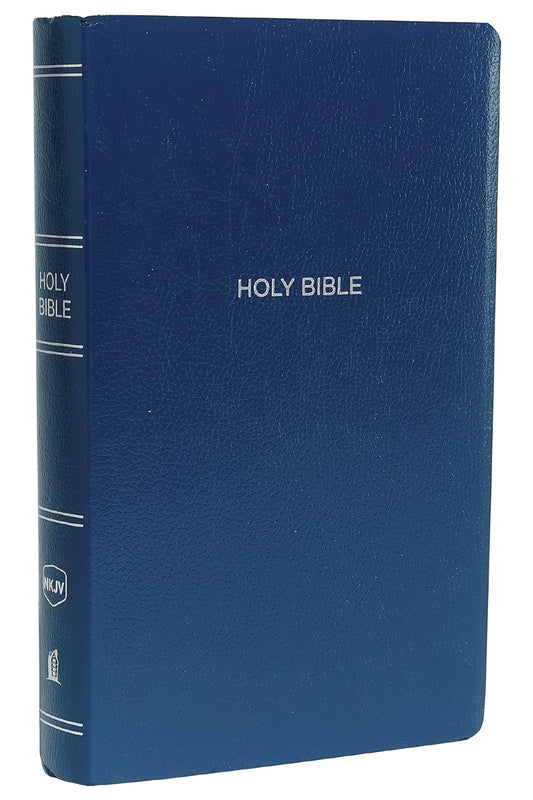 NKJV Gift And Award Bible, Blue, Red Letter Edition - Re-vived