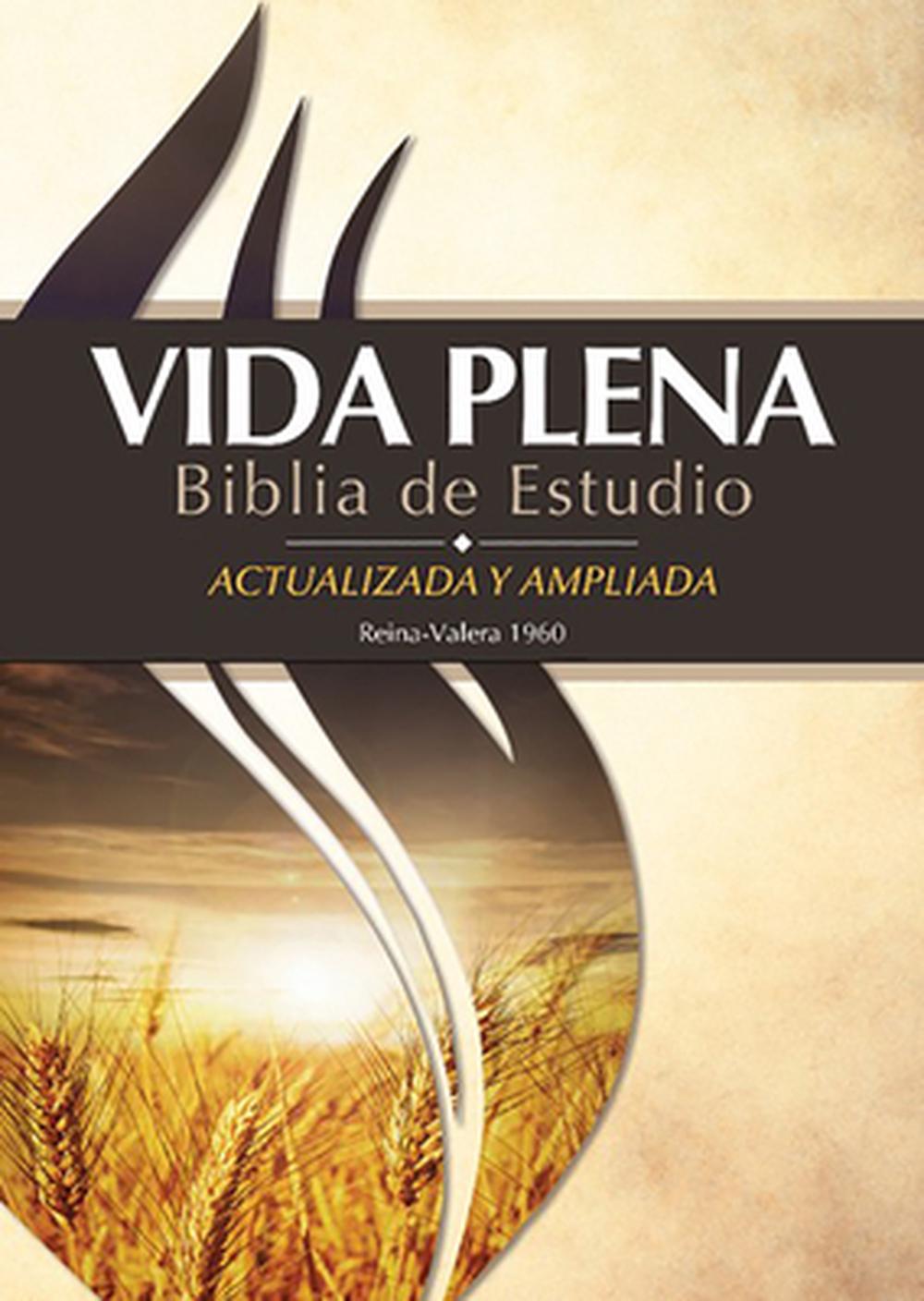 RVR 1960 Vida Plena Biblia de Estudio Tapa Dura (Fire Bible) - Re-vived