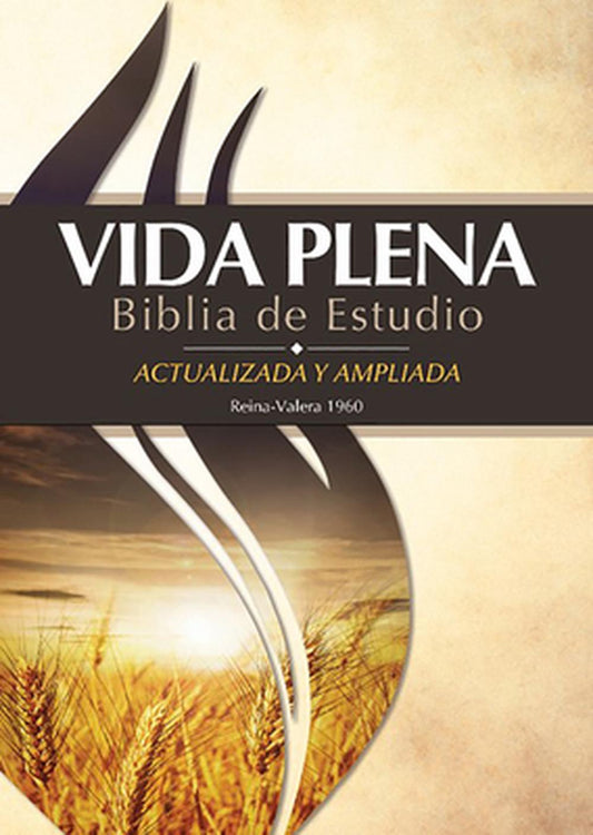 RVR 1960 Vida Plena Biblia de Estudio Tapa Dura (Fire Bible) - Re-vived