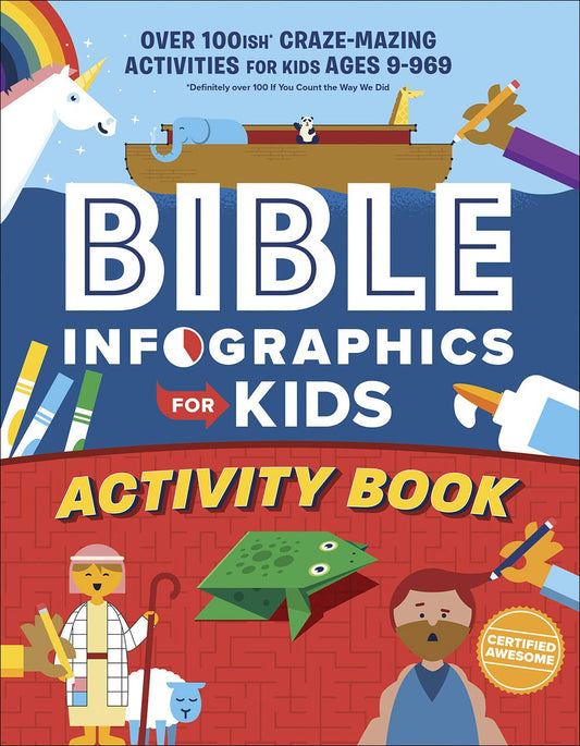 Bible Infographics for Kids Activity Book - Re-vived