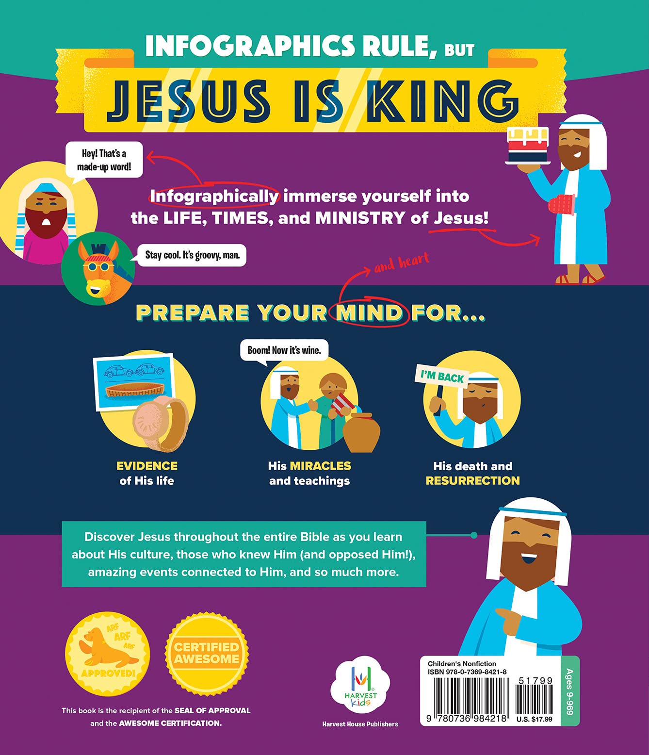 Bible Infographics for Kids Epic Guide to Jesus - Re-vived