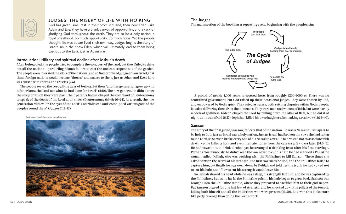 God's Story: The Bible Explained (Illustrated Hardback) - Re-vived