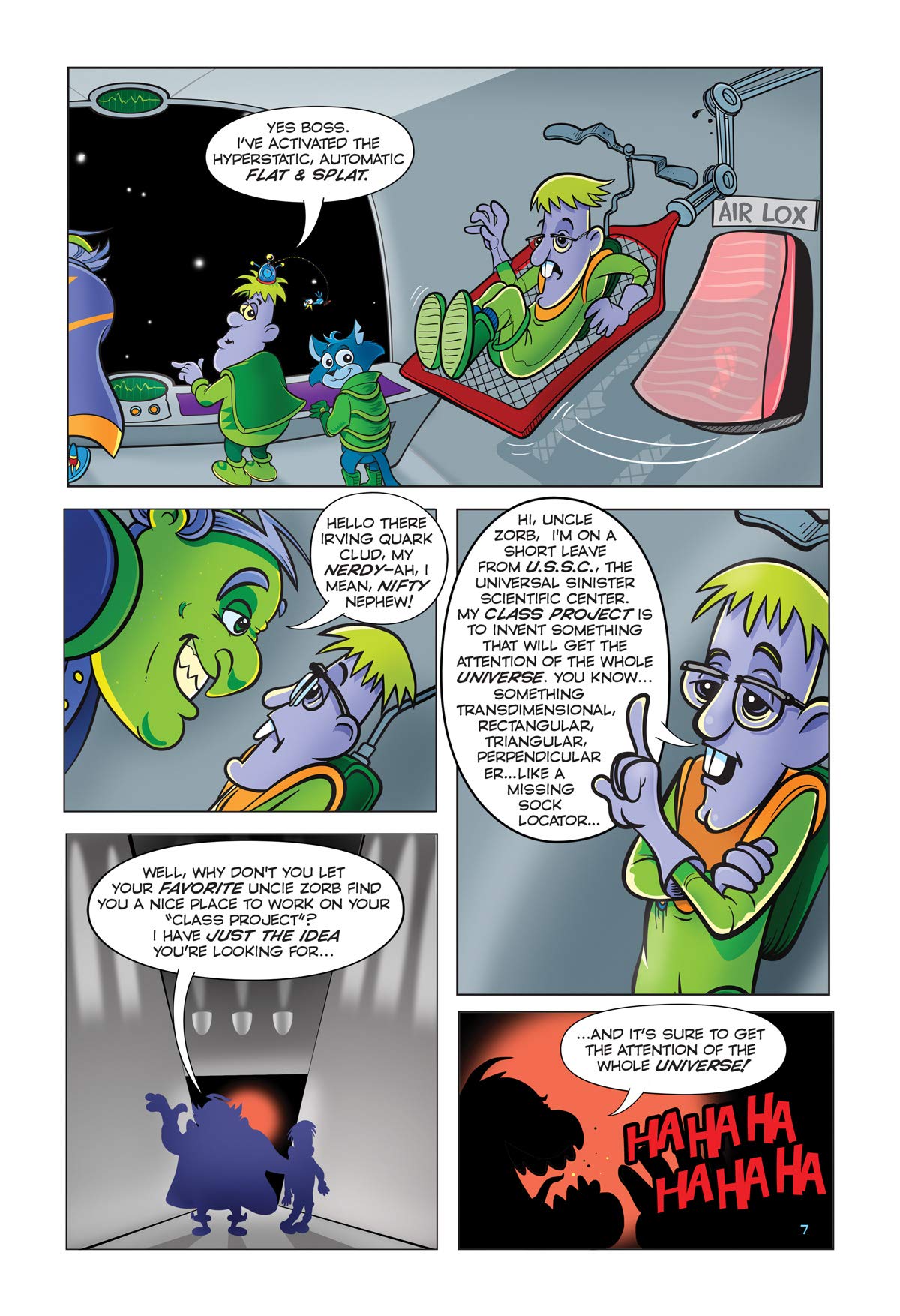 The Galactic Quests of Captain Zepto: Issue 1 - Re-vived