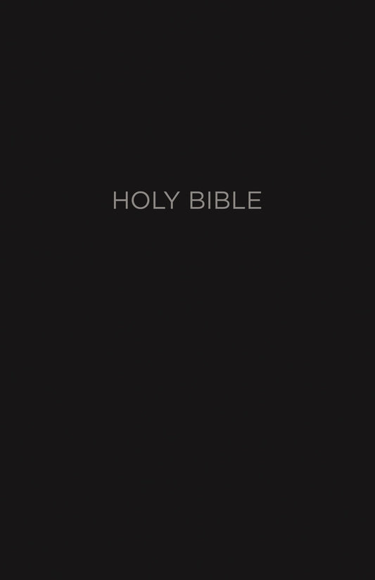 NKJV Reference Bible, Black, Giant Print, Indexed,Red Letter - Re-vived