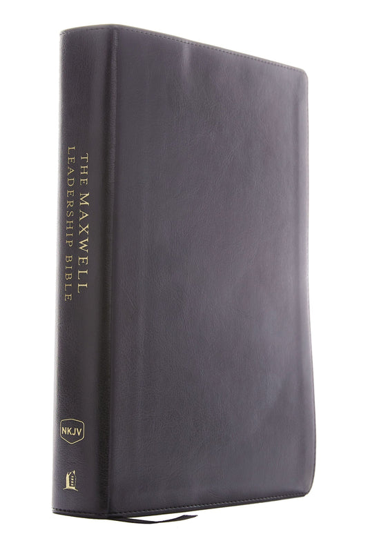 NKJV Maxwell Leadership Bible, Black, Comfort Print - Re-vived