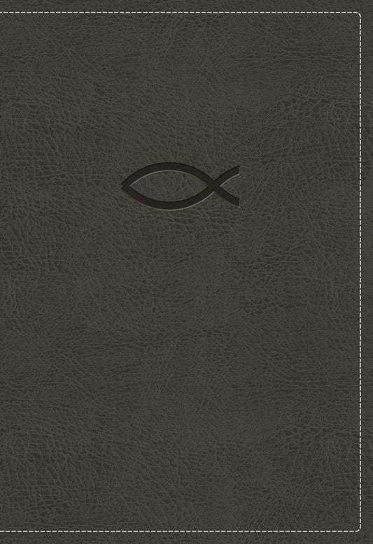 KJV Thinline Bible, Youth Edition, Gray, Red Letter - Re-vived
