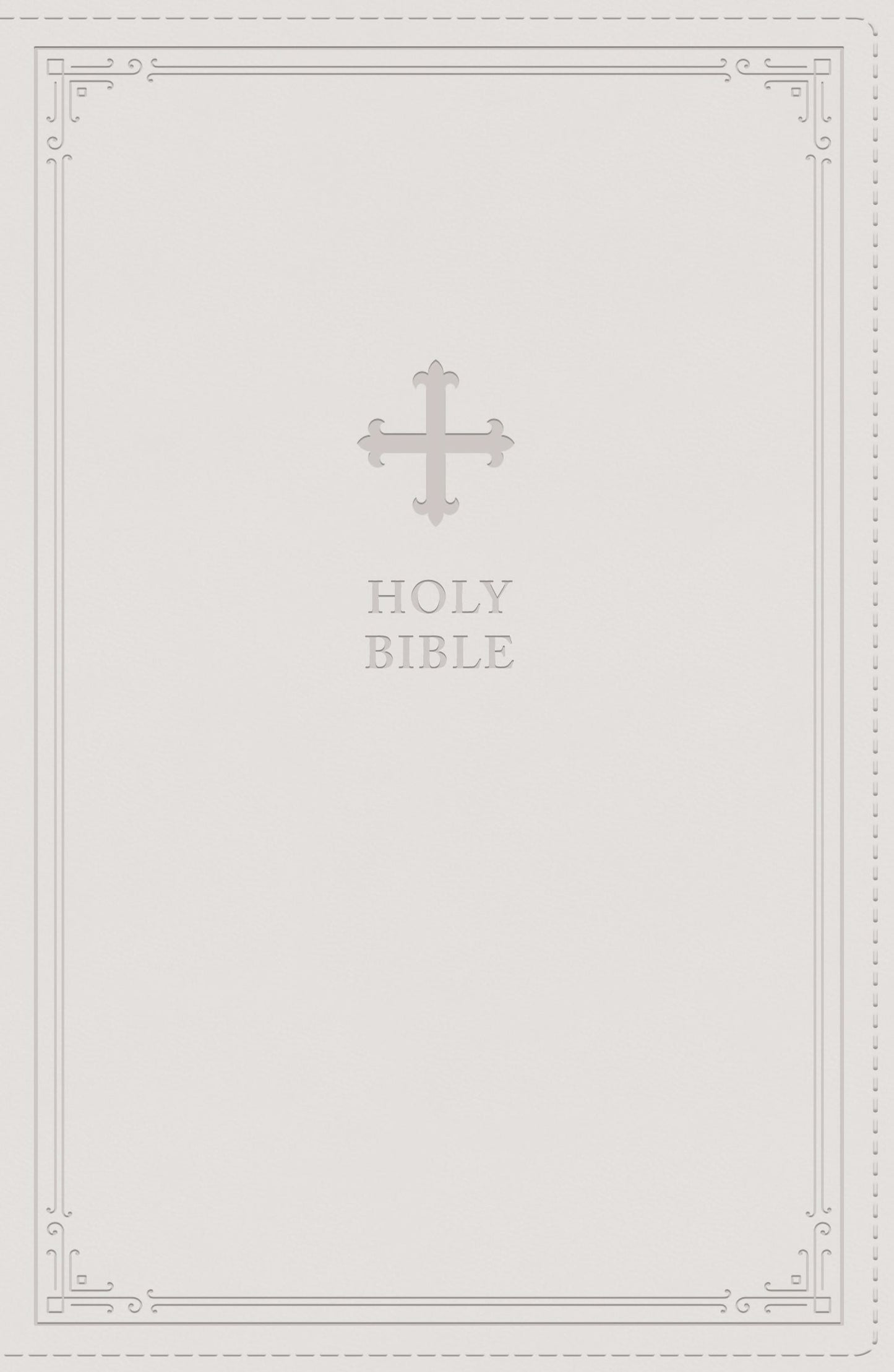 NRSV Catholic Bible, White, Comfort Print - Re-vived