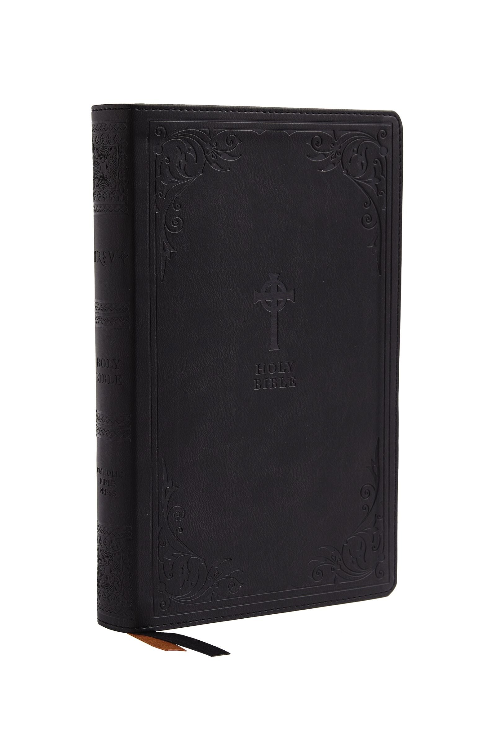 NRSV Catholic Bible Gift Edition, Black - Re-vived