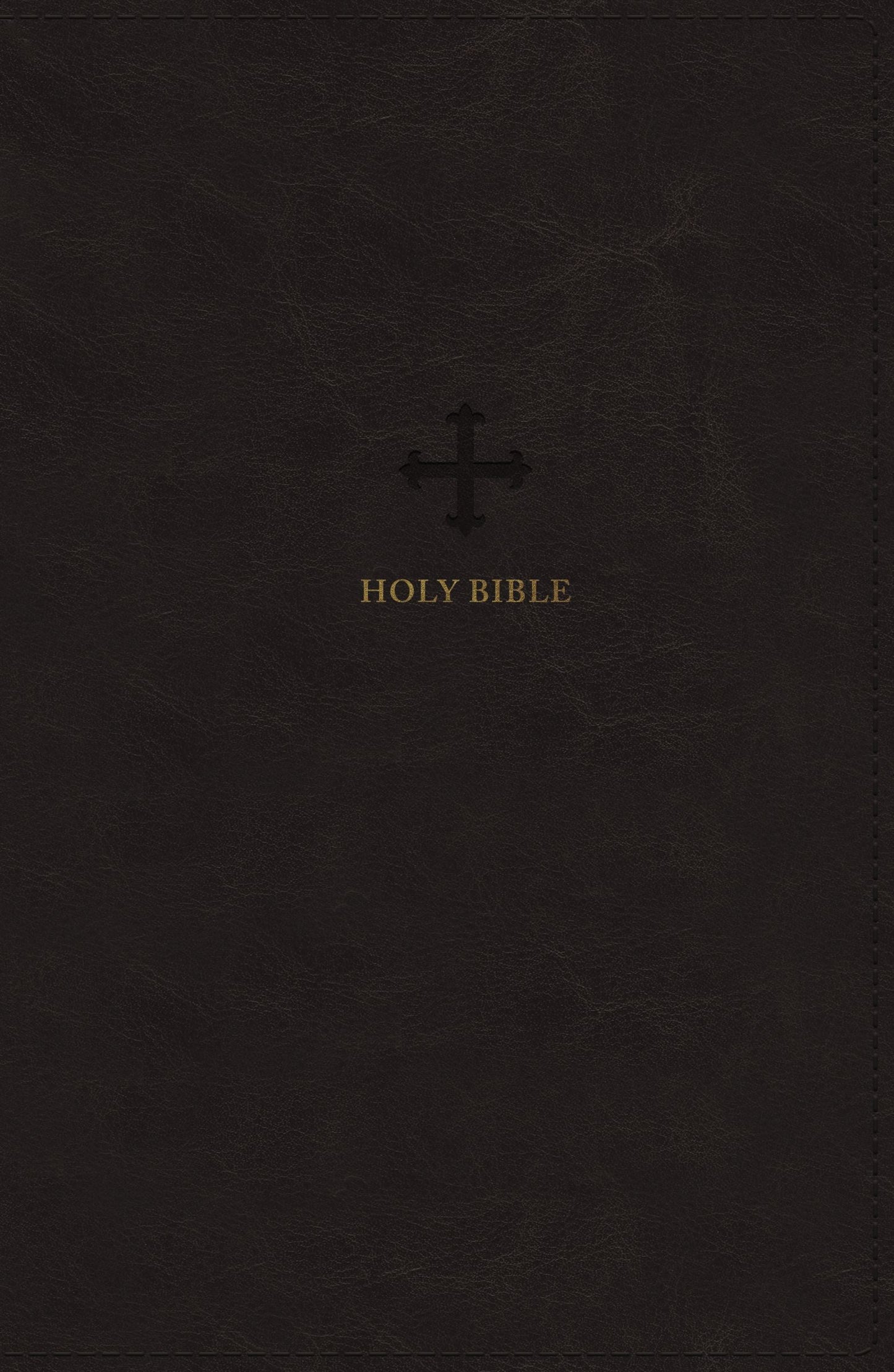 NRSV Large Print, Catholic Bible, Black, Comfort Print - Re-vived