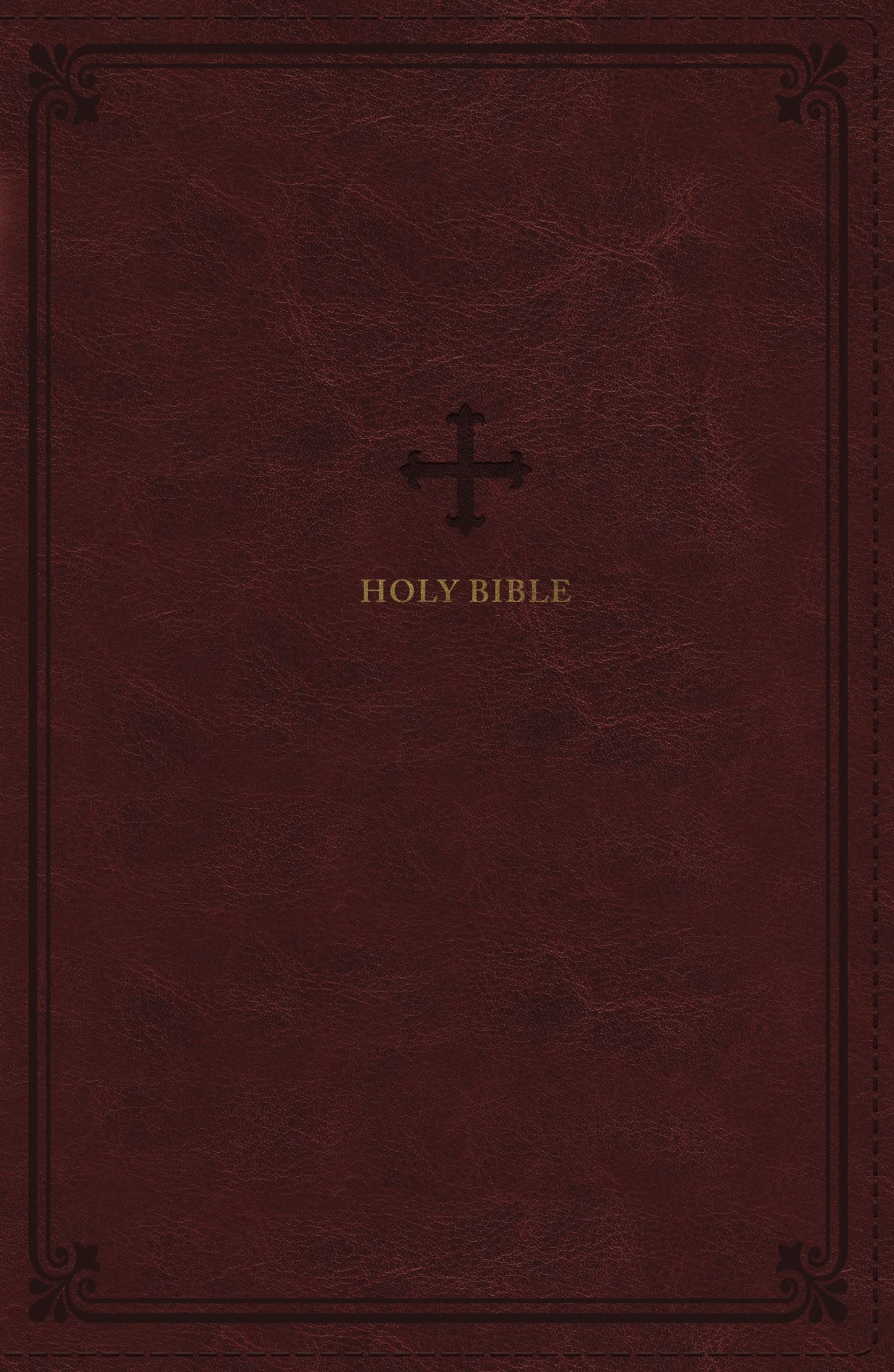 NRSV Personal Size Catholic Bible, Red, Comfort Print - Re-vived