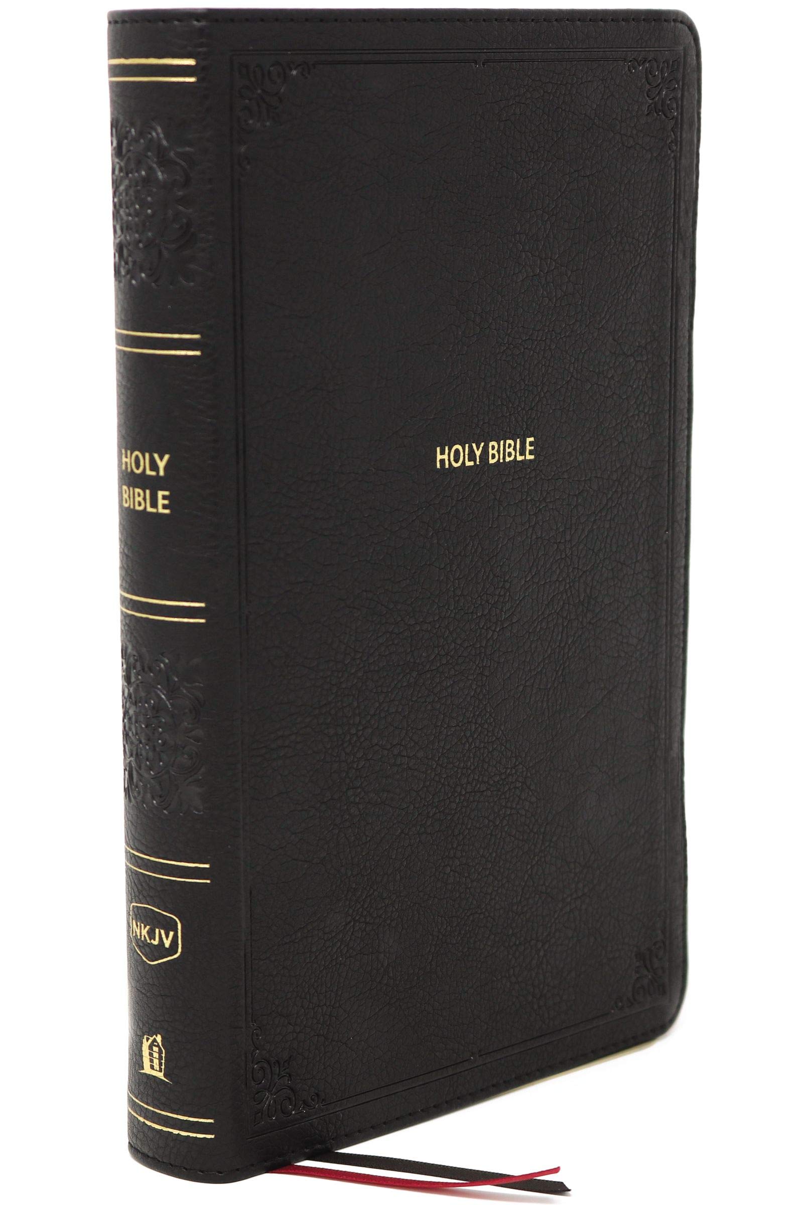 NKJV End-of-Verse Compact Reference Bible, Black - Re-vived