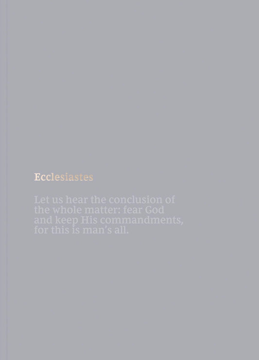 NKJV Bible Journal: Ecclesiastes - Re-vived