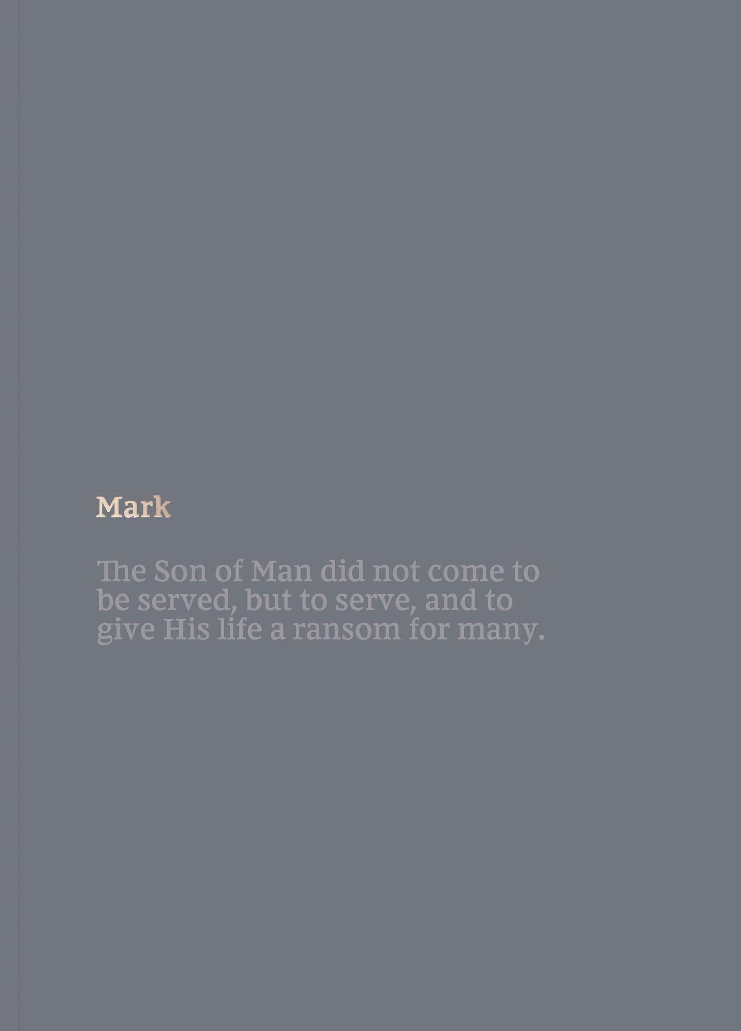 NKJV Bible Journal: Mark - Re-vived