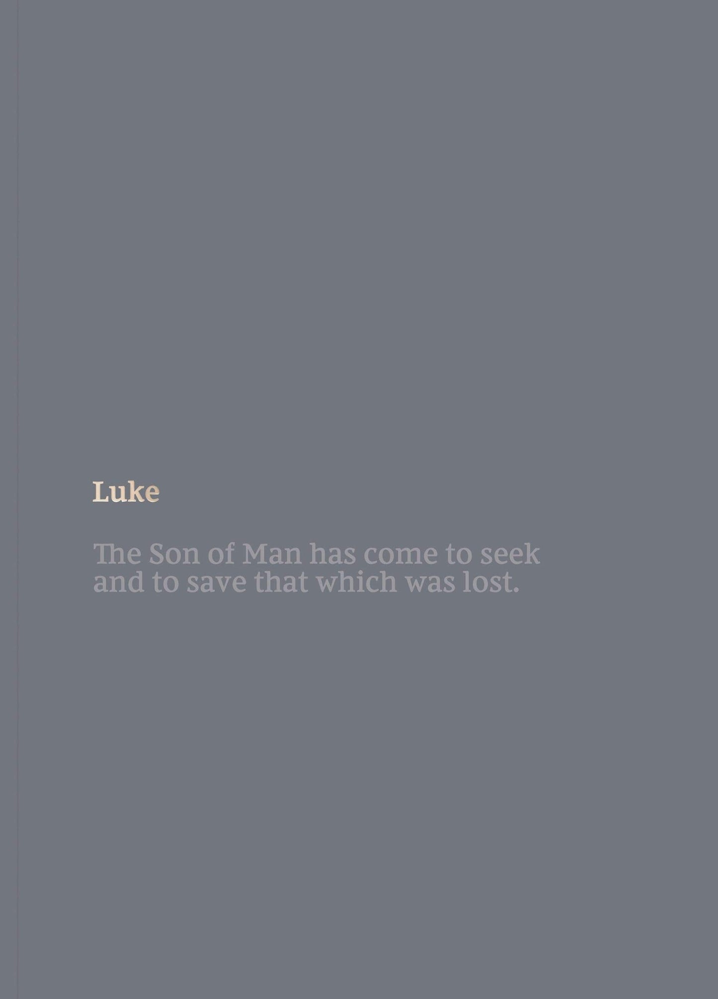 NKJV Bible Journal: Luke - Re-vived