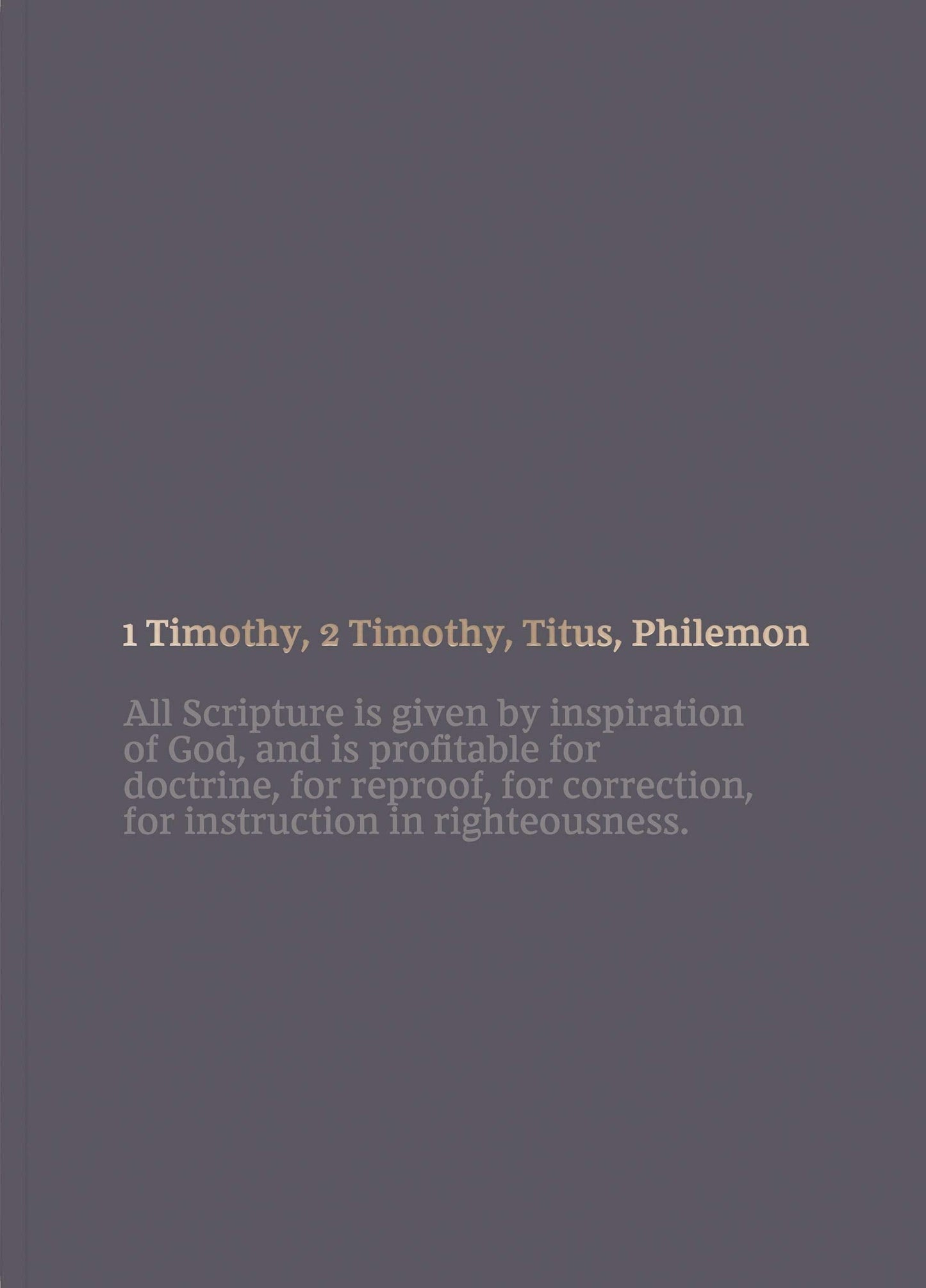 NKJV Bible Journal: 1-2 Timothy, Titus, Philemon - Re-vived