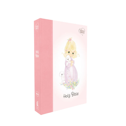 NKJV Precious Moments Small Hands Bible, Pink - Re-vived