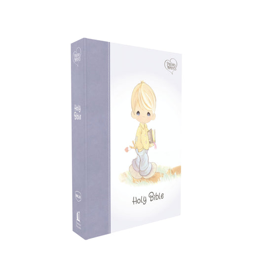 NKJV Precious Moments Small Hands Bible, Blue - Re-vived
