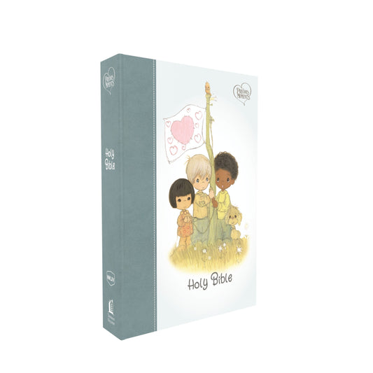 NKJV Precious Moments Small Hands Bible, Teal - Re-vived