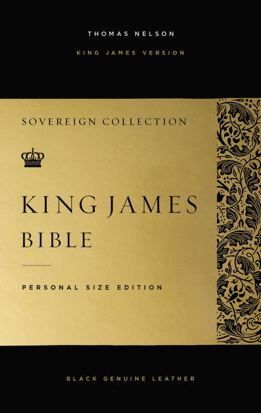 KJV Personal Size Reference Bible, Genuine Leather - Re-vived