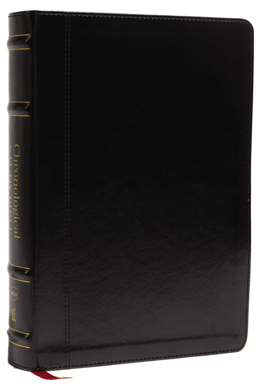 NKJV Chronological Study Bible, Black - Re-vived