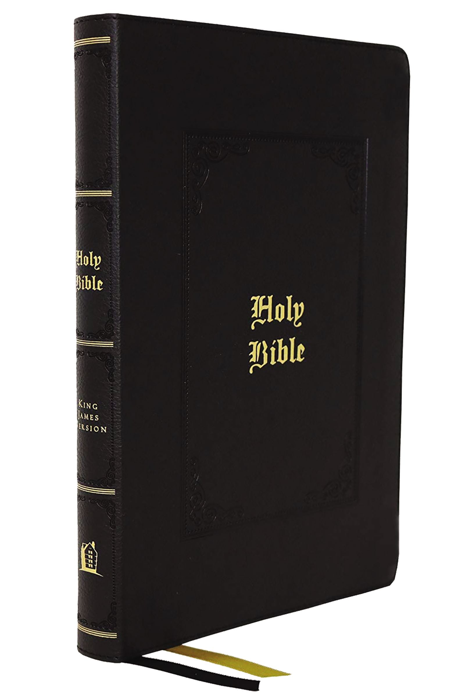 KJV Thinline Bible, Large Print, Black, Comfort Print - Re-vived