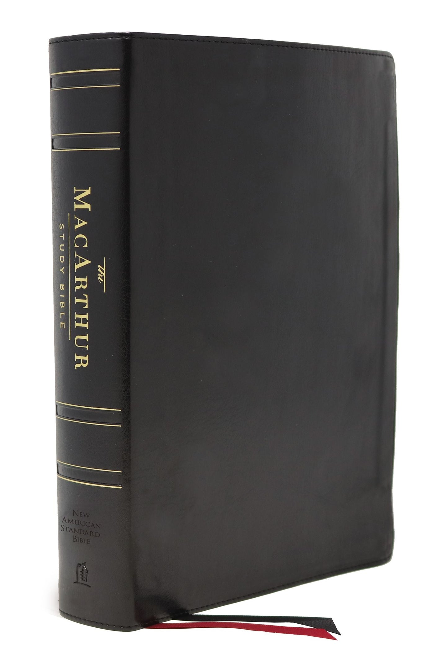 NASB MacArthur Study Bible, Black, Thumb Indexed - Re-vived