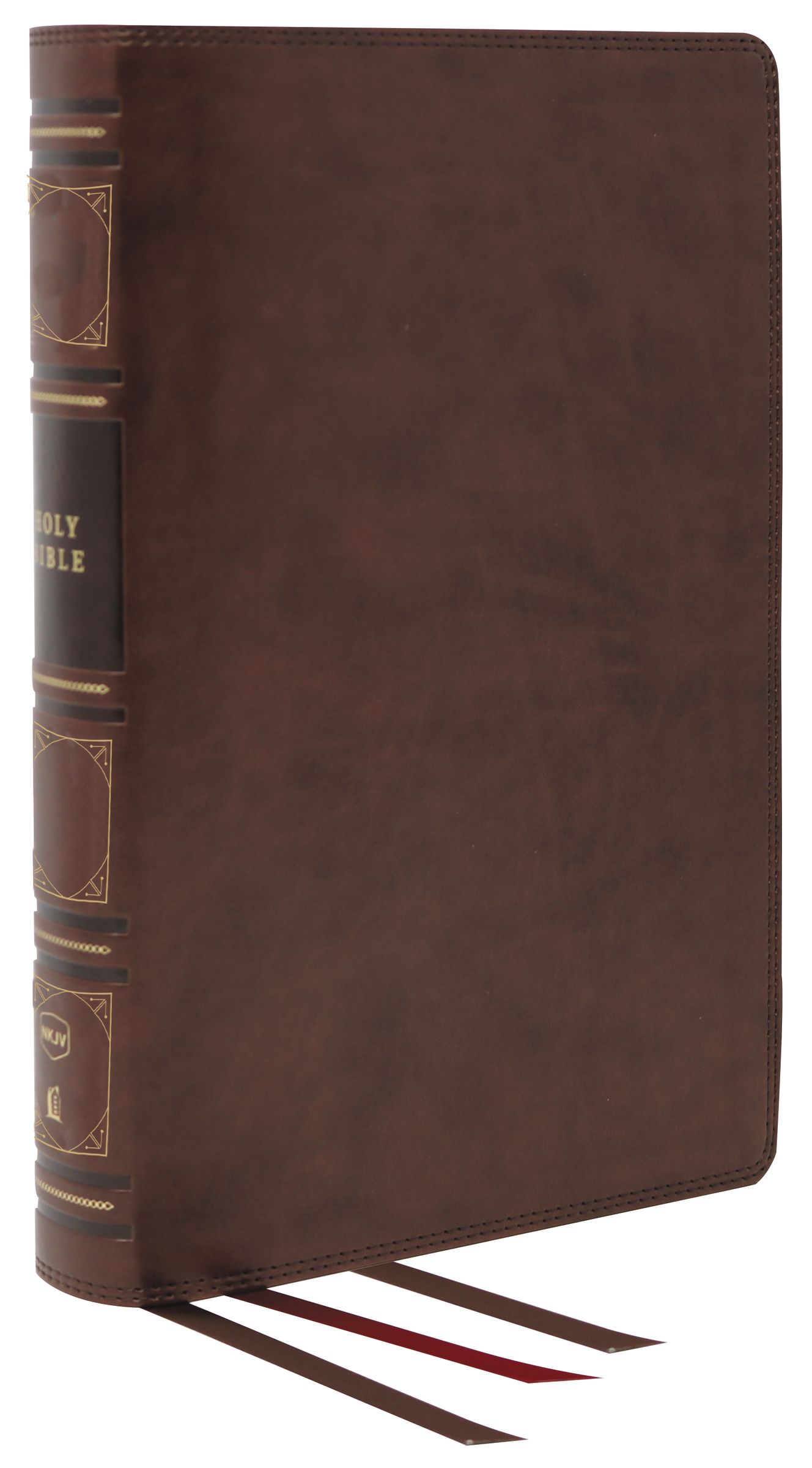 NKJV Reference Bible, Classic Verse-by-Verse, Brown - Re-vived