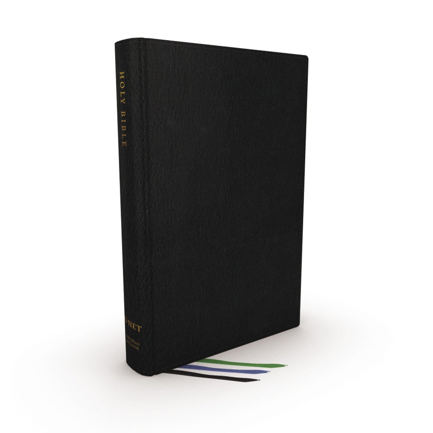 NET Thinline Bible, Large Print, Black Leather, Indexed - Re-vived