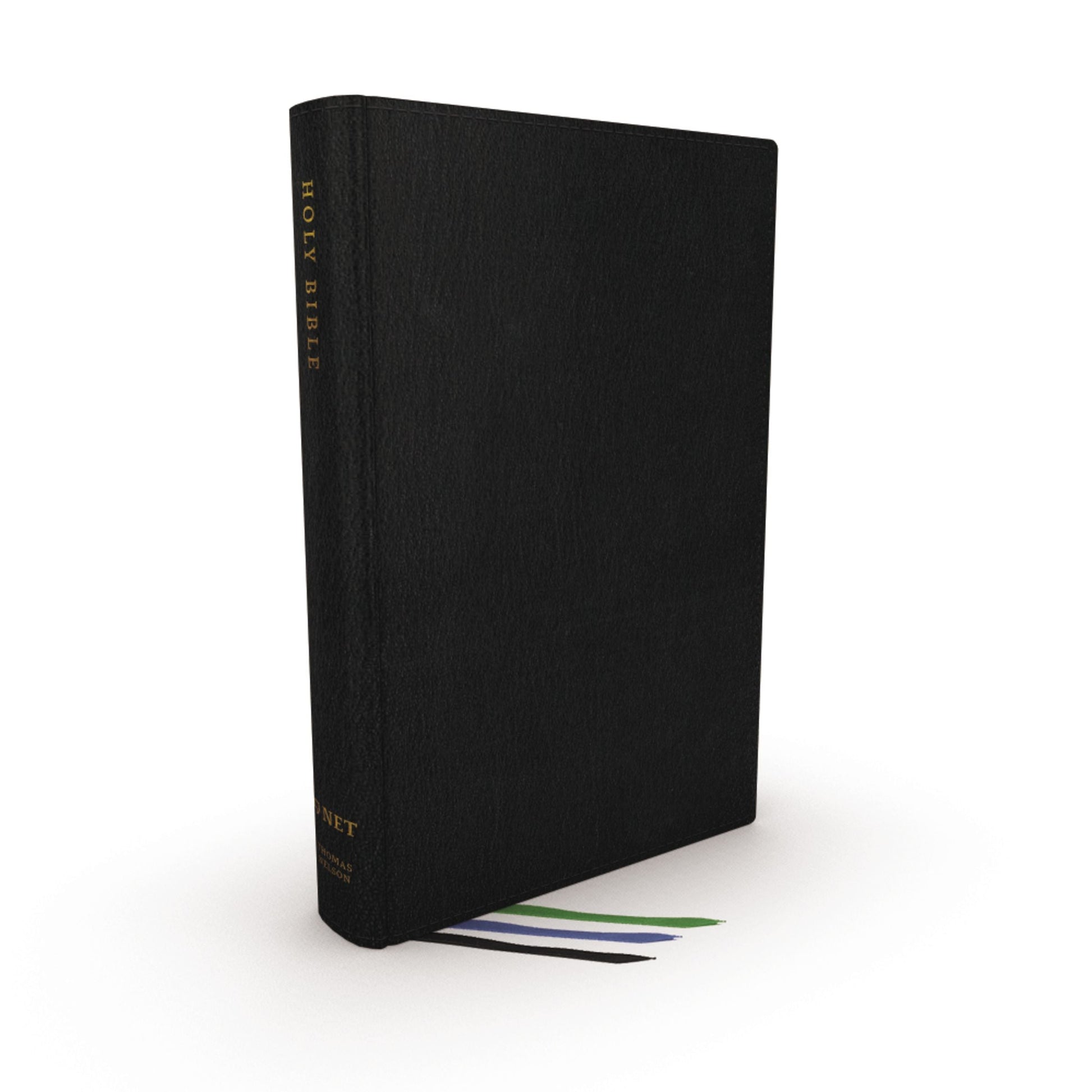 NET Thinline Bible, Large Print, Black Leather, Indexed - Re-vived